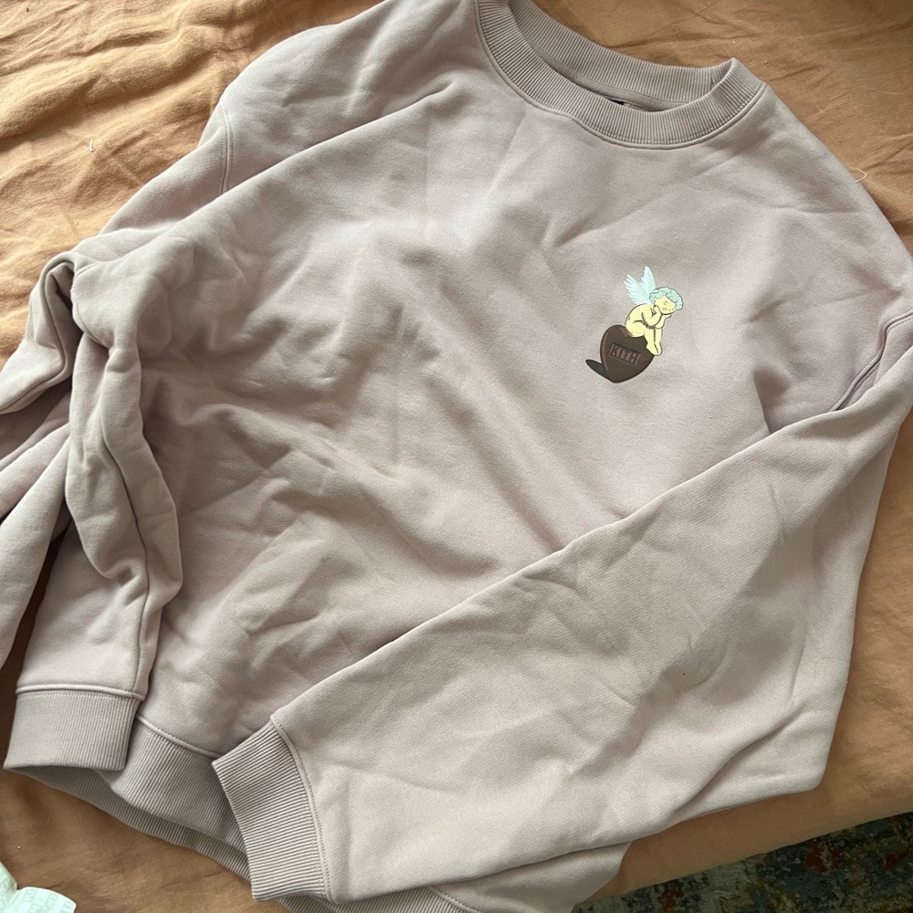 Kith Cupid III Pink Crewneck (size L)